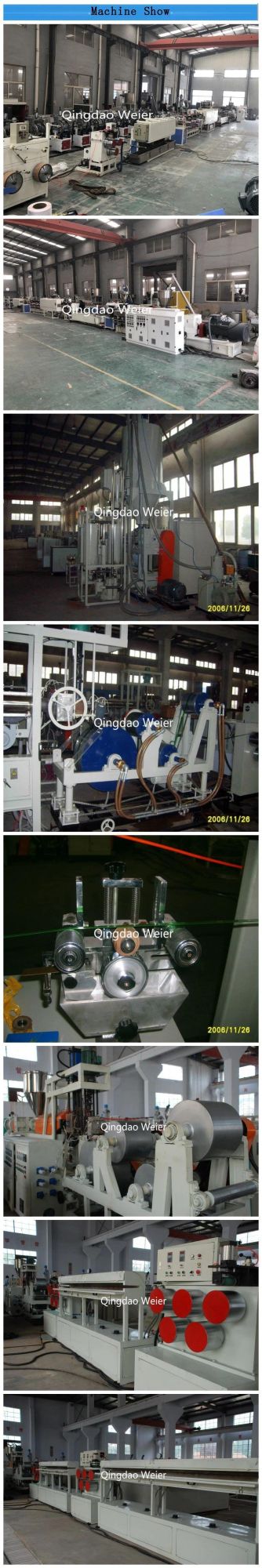 PP Pet Packing Strap Production Line/Pet Strap Line/Pet Strap Making Machine Plastic