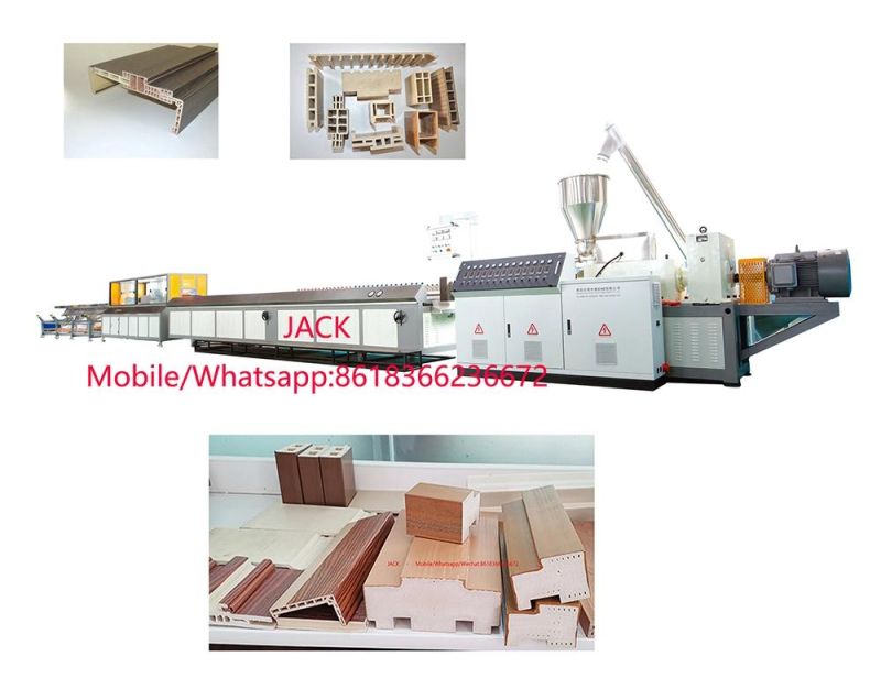 Easy Installation WPC PVC Door Frame Profile Production Line