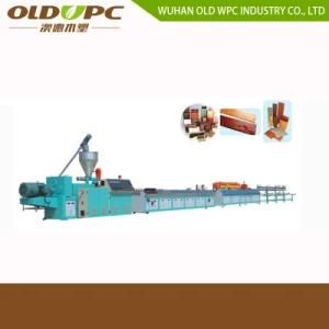 PP PE WPC Deck Terrace Plastic Profile Production Line Plastic Extrusion