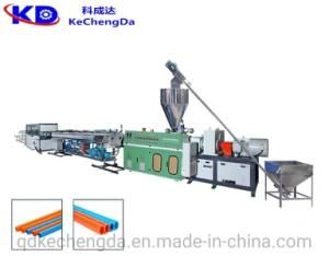 Two Die Head Double Cavity PVC Conduit Pipes Extrusion Production Machine