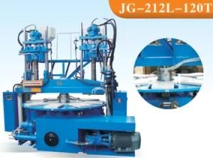 Vertical Double Colors Sole Molding Machine