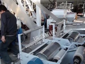 Rotary Die Plastic Winder Film Machine