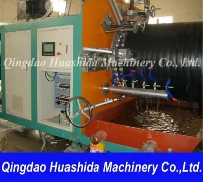 HDPE Hollow Wall Spiral Making Pipe Machinery Extrusion Line Plastic Extruder