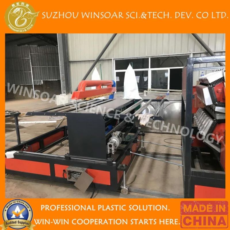Plastic Composite Bamboo Roof Tile Processing Line/ PVC Bamboo Roof Plate Processing Line/ Vinyle Bamboo Roof Sheet Processing Line