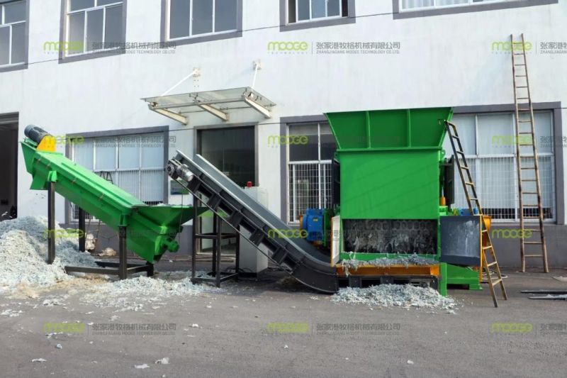 High Capacity Agricultural Plastic Film shredder machine