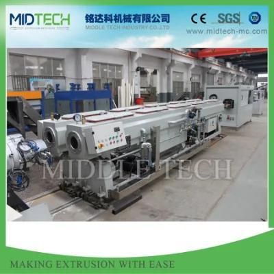 High Capacity Plastic PVC/PE Double Pipe Extrusion Line