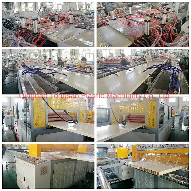 PVC or PVC Wood Composite 600 700 800 900 1000 1100mm PVC Door Making Machine