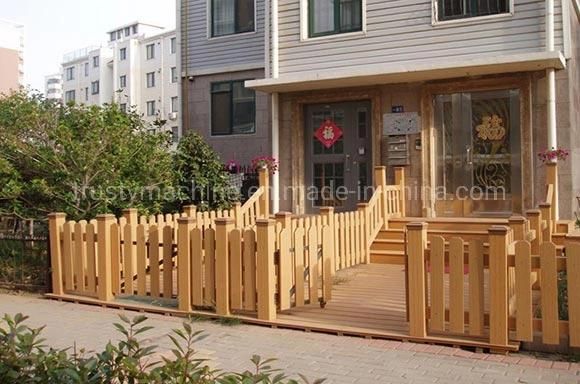 PE WPC Decking Fencing Benches Wall Cladding Pergola Making Machine Extruder