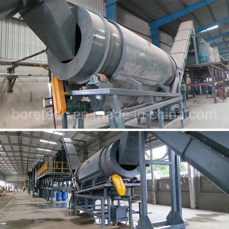 Dry Trommel for PET Bottle Recycling Plant