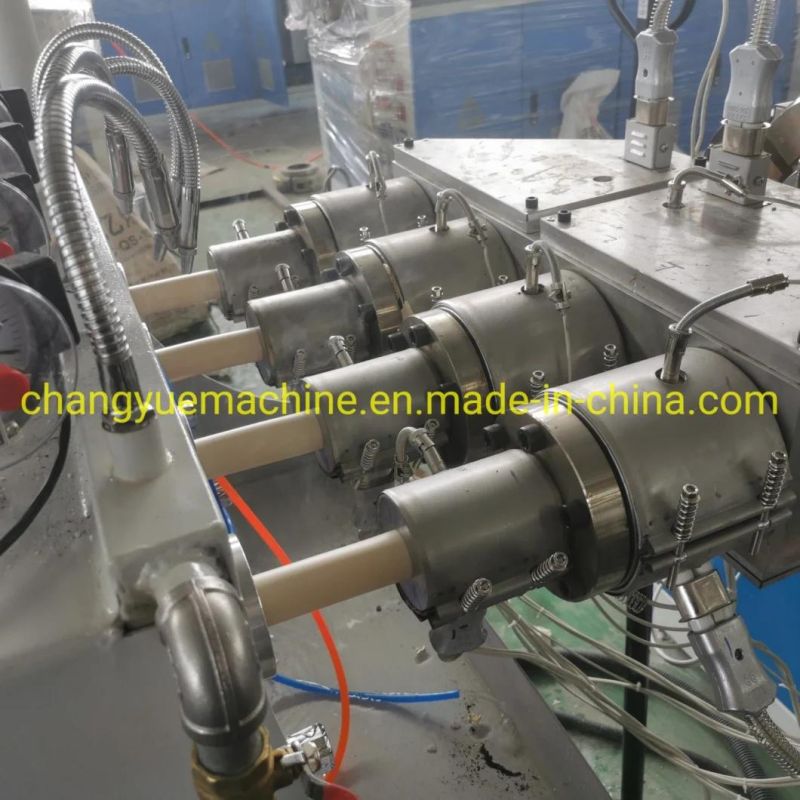 Four Cavity PVC Conduit Pipe Extrusion Production Line