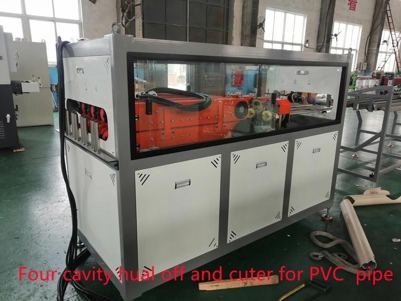 Four Cavity 16mm - 40 mm Small PVC Electric Conduit Pipes Producing Machine PVC Pipe Production Line