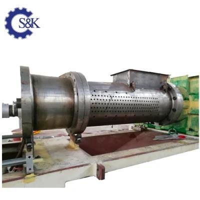 Dry Granulator Plastic PE PP Film Squeezing Machine in Africa