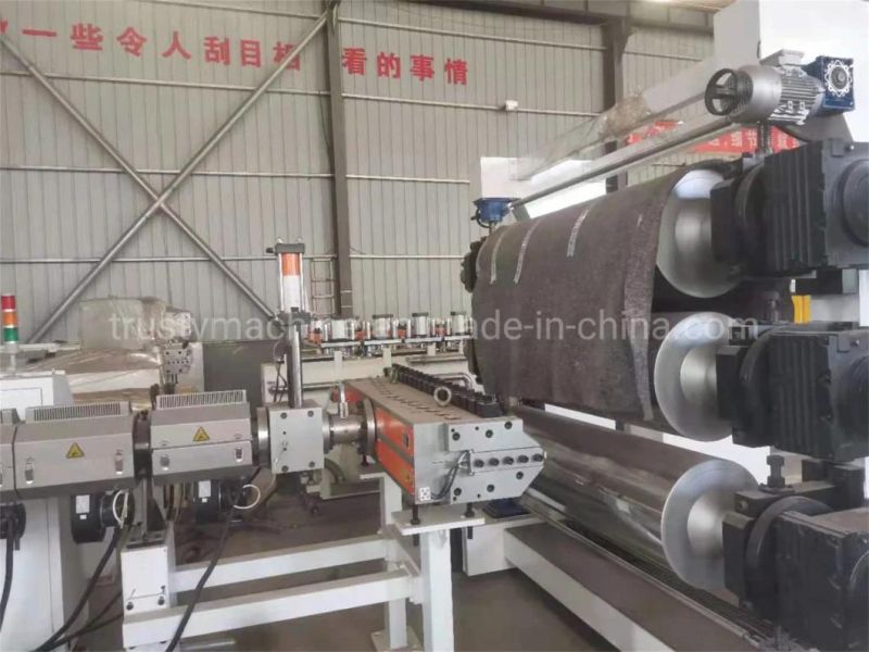 Trusty PP PE ABS Sheet/Board Production Line Extruder Machine