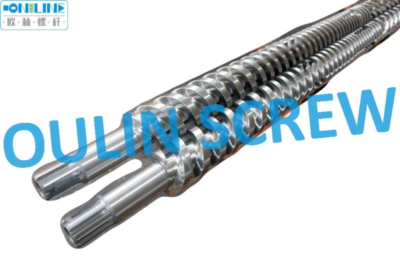 110/20 Twin Parallel Screw and Barrel for PVC Compounding