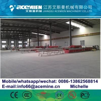 PVC WPC Cupboard Plate WPC Wood Plastic Crust Foam Board Machinery