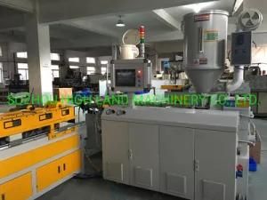 Double Colors Single Wall Corrugated Pipe Production Line