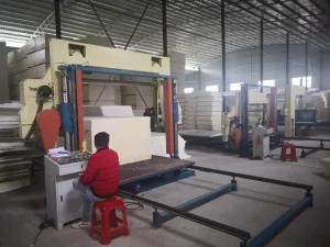 Horizontal Foam Cutting Machine Type1 with Machine External Size Flexible Foam Cutting ...