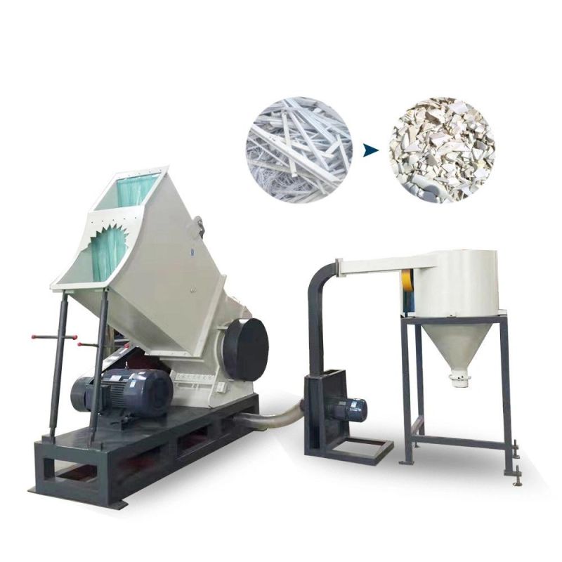 One Year Warranty Plastic PE PVC PPR Pipe Crusher Machine