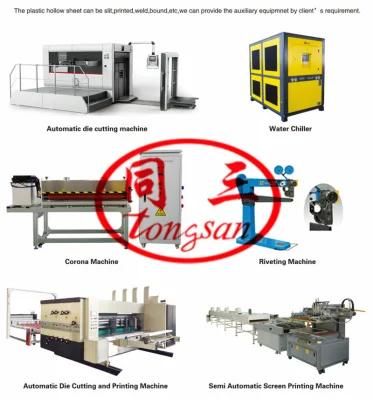 2mm-12mm Thickness PP Hollow Corrugated Sheet Machine Package Box Production Line