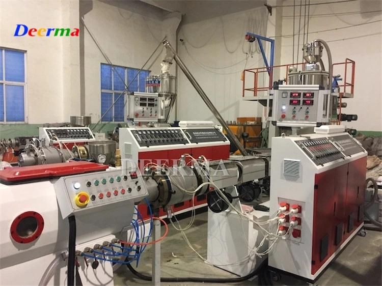 Water Pipe PE Pipe Extrusion Line