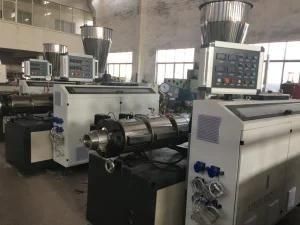 65/132 Conical Twin Screw Extruder for PVC/WPC Profile/Panel/Ceiling Making Machine