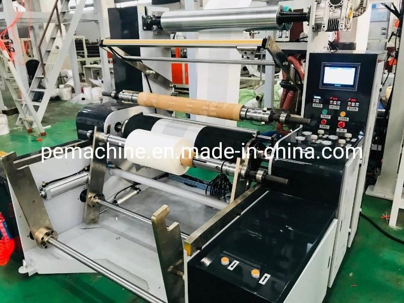 Biodegradable HDPE LDPE Plastic Shopping Bag Film Blowing Machine