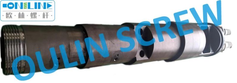 Cincinnati Konos 50p Twin Conical Screw and Barrel for PVC Sheet