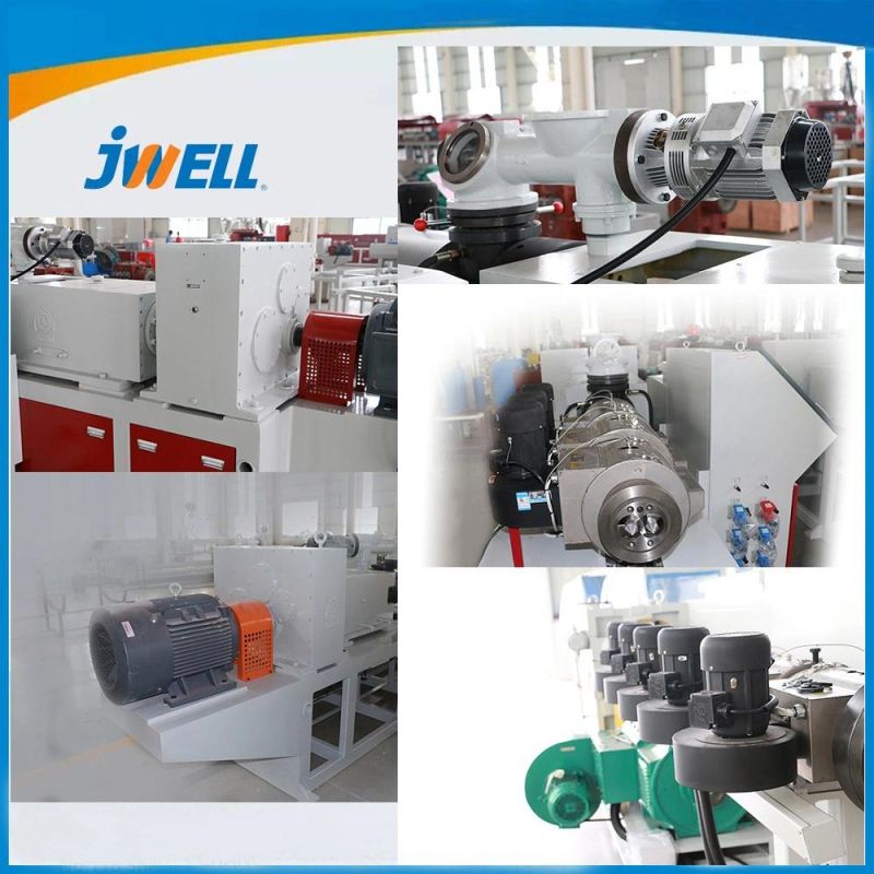 Jwell Jwell Indoor and Outdoor Floor PE WPC PVC Spc Extrusion Machine Deck Composite Floor