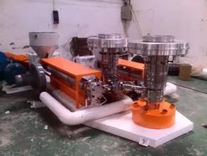 Double Heads ABA 3 Layers Film Co-Extrusion Machine