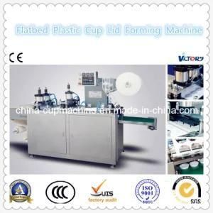 2014 Automatic Flatbed Plastic Cup Lid Forming Machine
