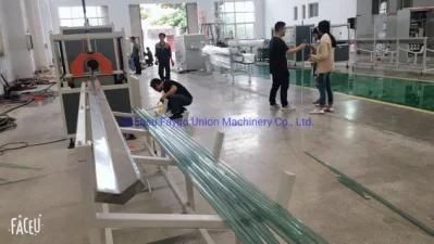 Single Screw Extrusion Line for PVC Transparent Chemical Pipes