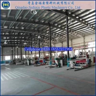 PVC Plastic Crust Foamed Board Machine