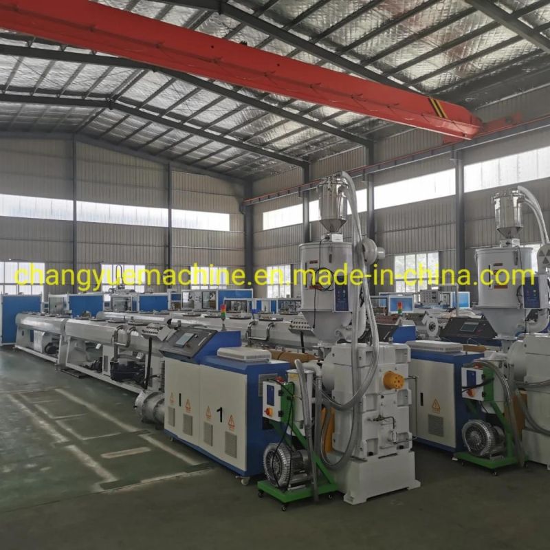 High Speed HDPE Water Supply Pipe Extrusion Line