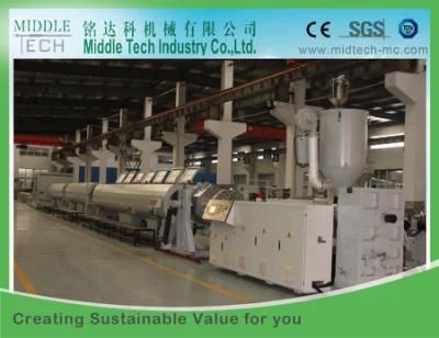 Plastic Extruder-PE PP LDPE Plastic Pipe Extrusion Production Line (75-250)
