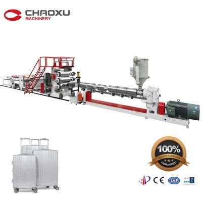 India Hot Sell ABS PC Luggage Bag Plastic Sheet Extrusion Machine