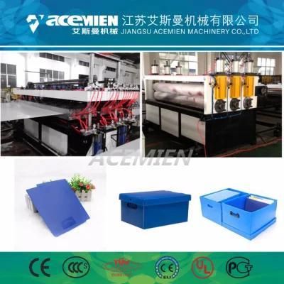 PP Plastic Corrugated Board Making Machine with Good Price