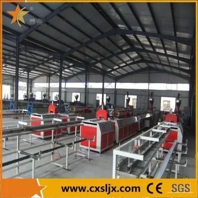 S014 Automatic Plastic PVC Cable Wire Trunking Profile Production Line