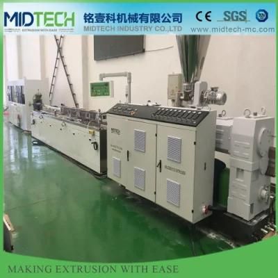 WPC/PVC Plastic Window and Window Profile/Shutter/Door Sheet Production Extrusion Machine