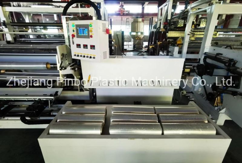 1500mm High Speed Multi Layer Plastic Stretch Film Cast Machine Group Production Line