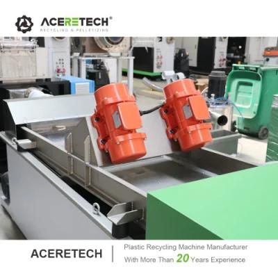 Aceretech Quality Assurance PE Film Grinder Granulating Extruder Machine