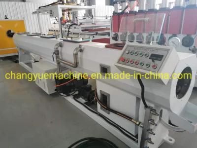 PVC Pipe Conical Twin Screw Extruder/Plastic Pipe Extruder Equipment/Double Screw ...