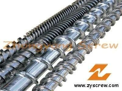 PE Extrusion Screw Barrel Extruder Screw Barrel Bimetallic Screw Barrel