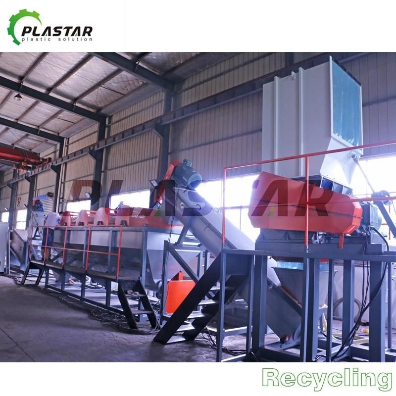 Waste Plastic PP PE Film Recycler Machine, Hot Washing Recycling Machine