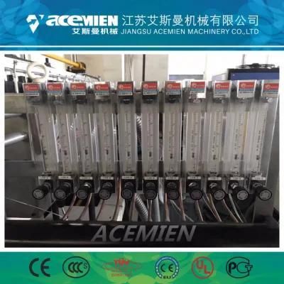 PC PP Plastic Hollow Grid Board Extruder Line