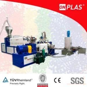 High Cost-Effective HDPE Flakes Recycling Double-Stage Single Screw Extruder for Sale