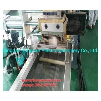 Plastic Cold Cut Recycled Pelletizing Granulator Extrusion Machine