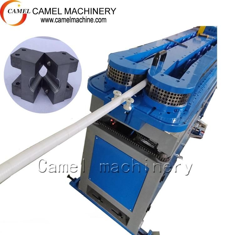 High Speed Plastic PE Single Wall Corrugated Pipe Soft Hose Machinery Extrusion Production Line