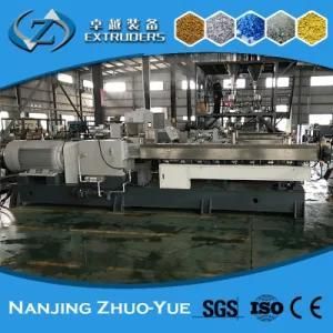 Zte Plastic Pelletizing Masterbatch Extruder Machine Line