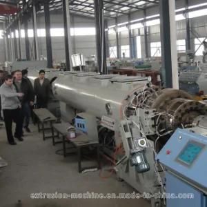 HDPE Plastic Pipe Extrusion Machine for Water and Gas