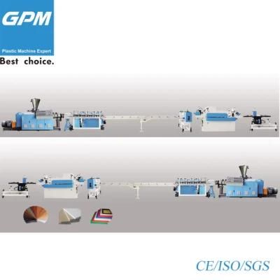 Plastic Foam Board Production Line / Extrusion Machine for PVC PE